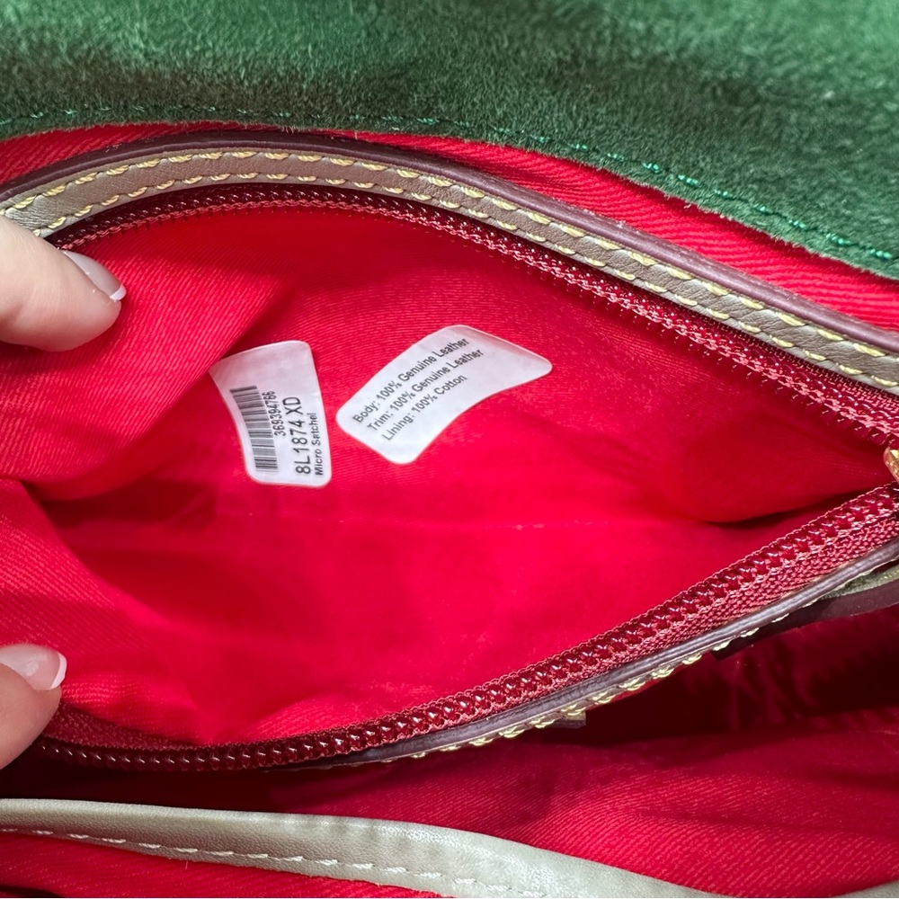 Dooney & Bourke Florentine Micro Satchel - Ecru - Picture 11 of 14